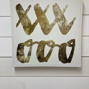 Wall Hanging Decor - XXXOOO Canvas*